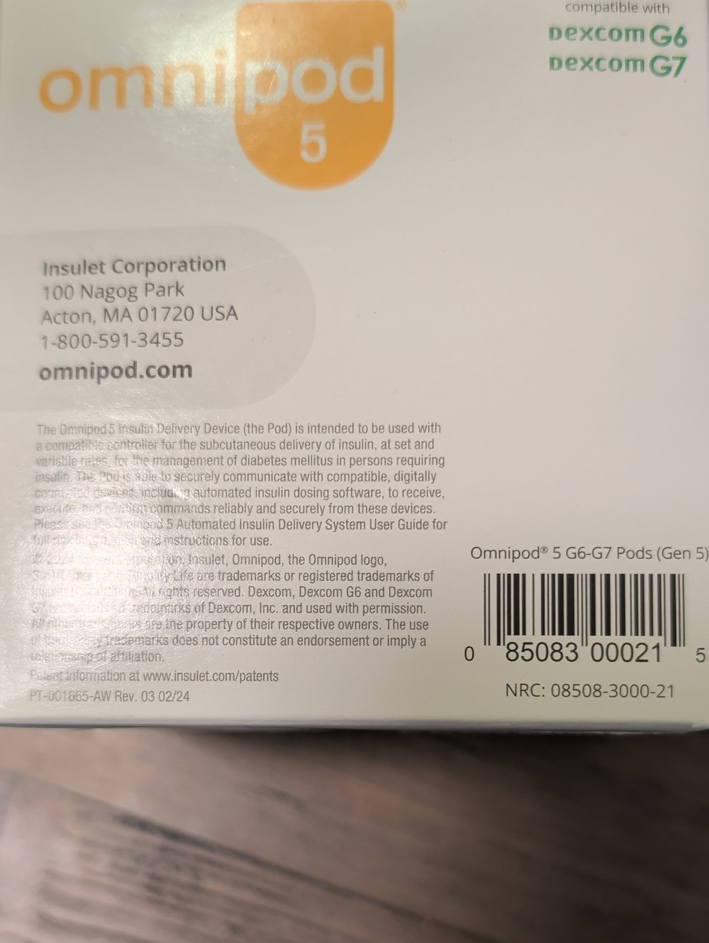 Omnipod 5 - 4 Boxes - Picture 8 of 8